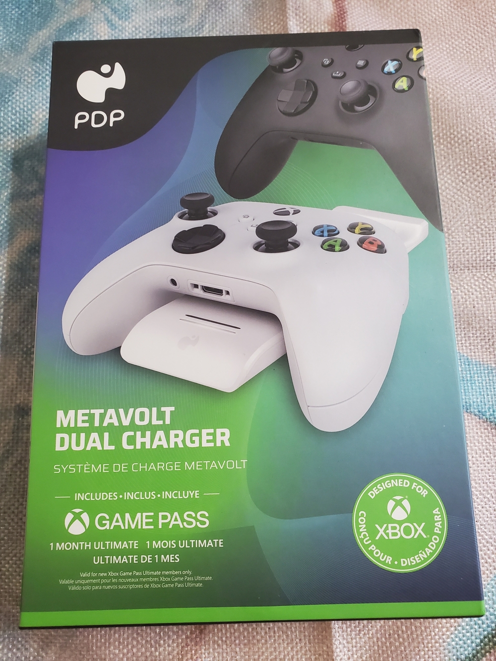 NIB Metavolt Dual Charger for Xbox Controllers W/Game Pass